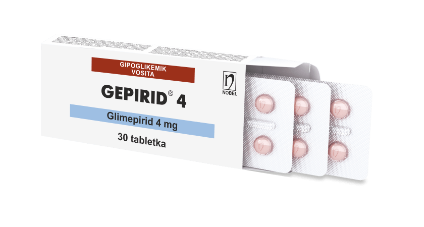 Gepirid® 4mg Tabletkalar №30