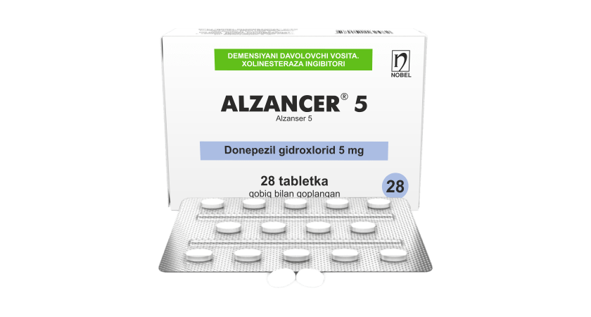 Алзанцер® 5 мг таблетки №28