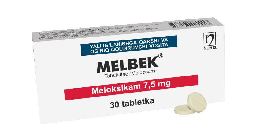 Мелбек® 7,5мг таблетки №30