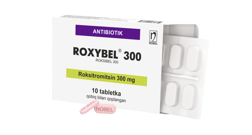 Роксибел® 300 мг таблетки, покрытые оболочкой №10