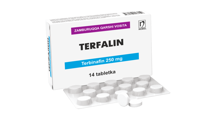 Терфалин 250 мг таблетки №14 и №28