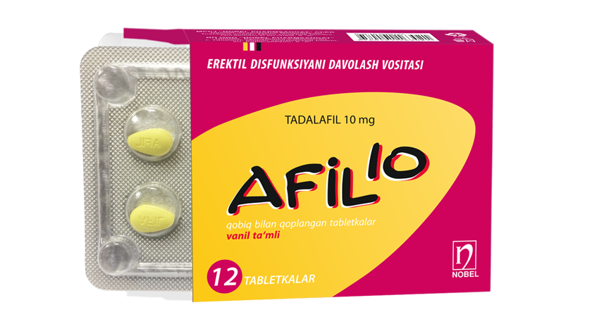 Afil 10mg Film-Coated Tablets No. 12