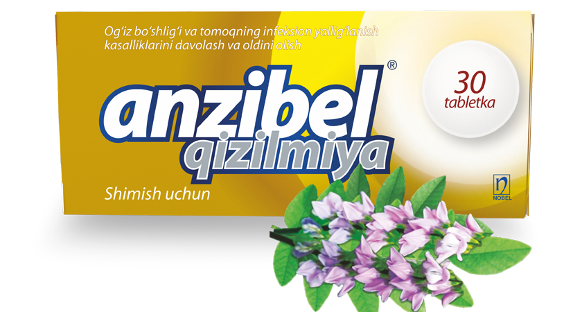 Anzibel® licorice-flavored lozenges №30