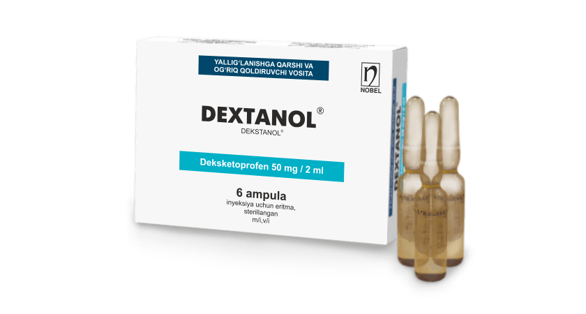 Dextanol® 50mg/2ml Inyeksiya Uchun Eritma M/I V/I Ampula №6