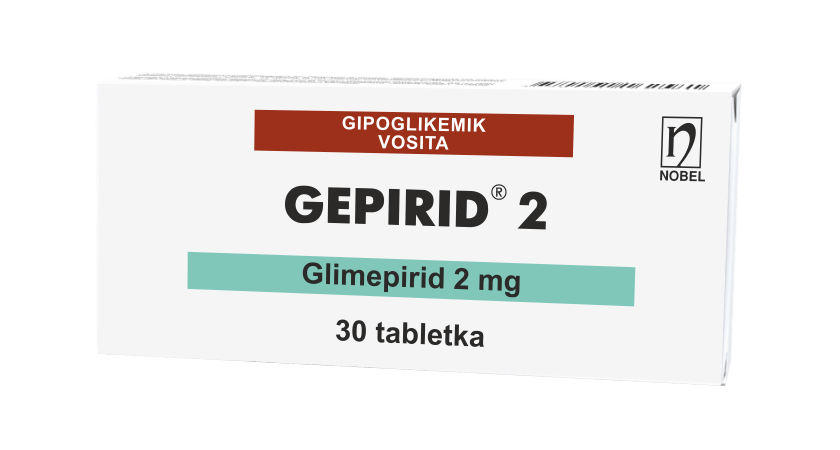Gepirid® 2mg Tabletkalar №30
