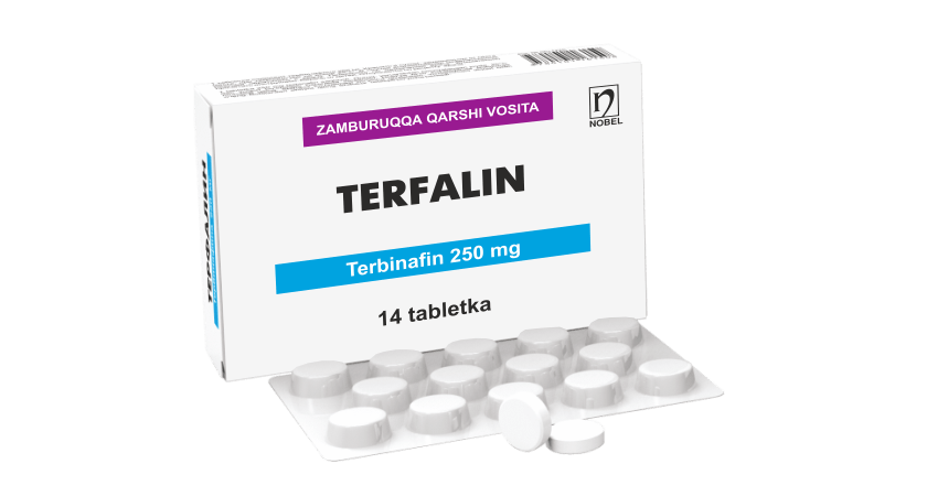 Terfalin 250mg Tabletkalar №14 va №28