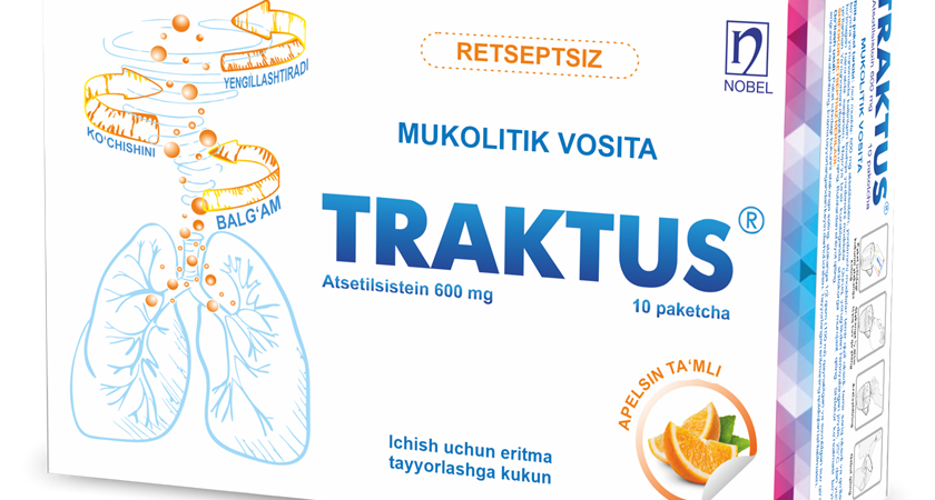 Tractus 600mg 10 poşet