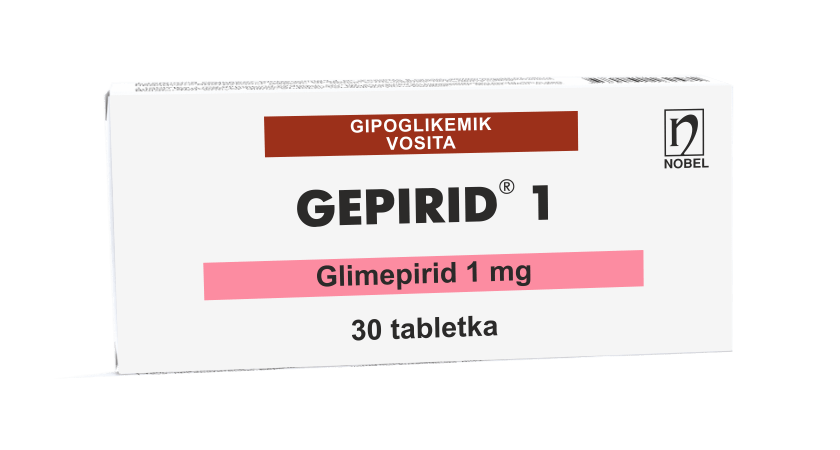 Гепирид® 1 мг таблетки №30