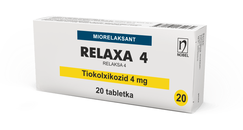 Релакса 4 мг таблетки №20