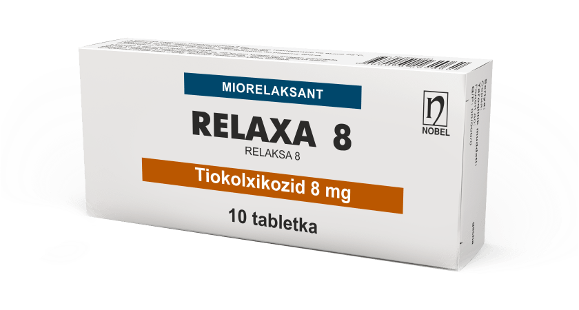 Релакса 8 мг таблетки №10